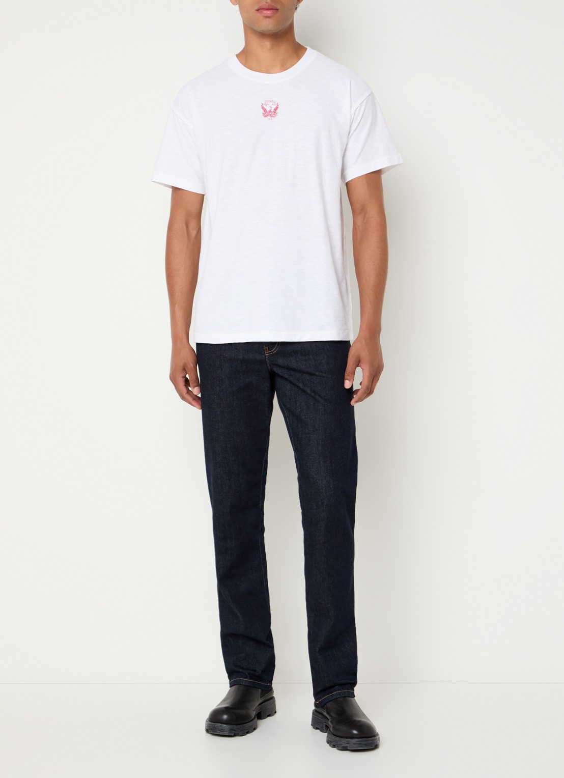 Diesel 1993 D-Vyl straight leg jeans met donkere wassing - voorkant 2 indigo