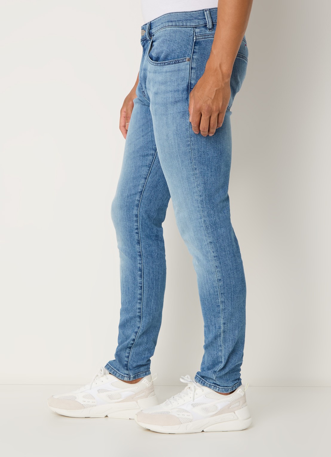Diesel  2019 D-Strukt slim fit jeans met medium wassing - detail 5 indigo