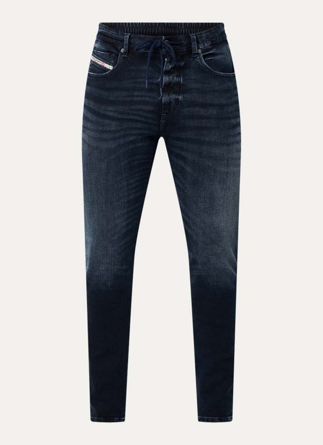 Diesel 2062 D-Strukt-B JoggJeans® slim fit jeans met donkere wassing - voorkant 4 indigo