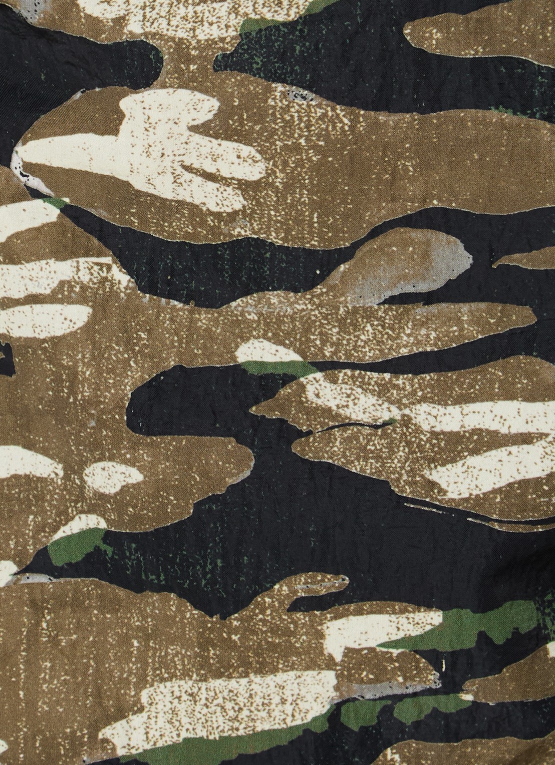 Diesel Amsb-Ambrose-WT23 loose fit cargobroek met camouflageprint - detail 3 legergroen