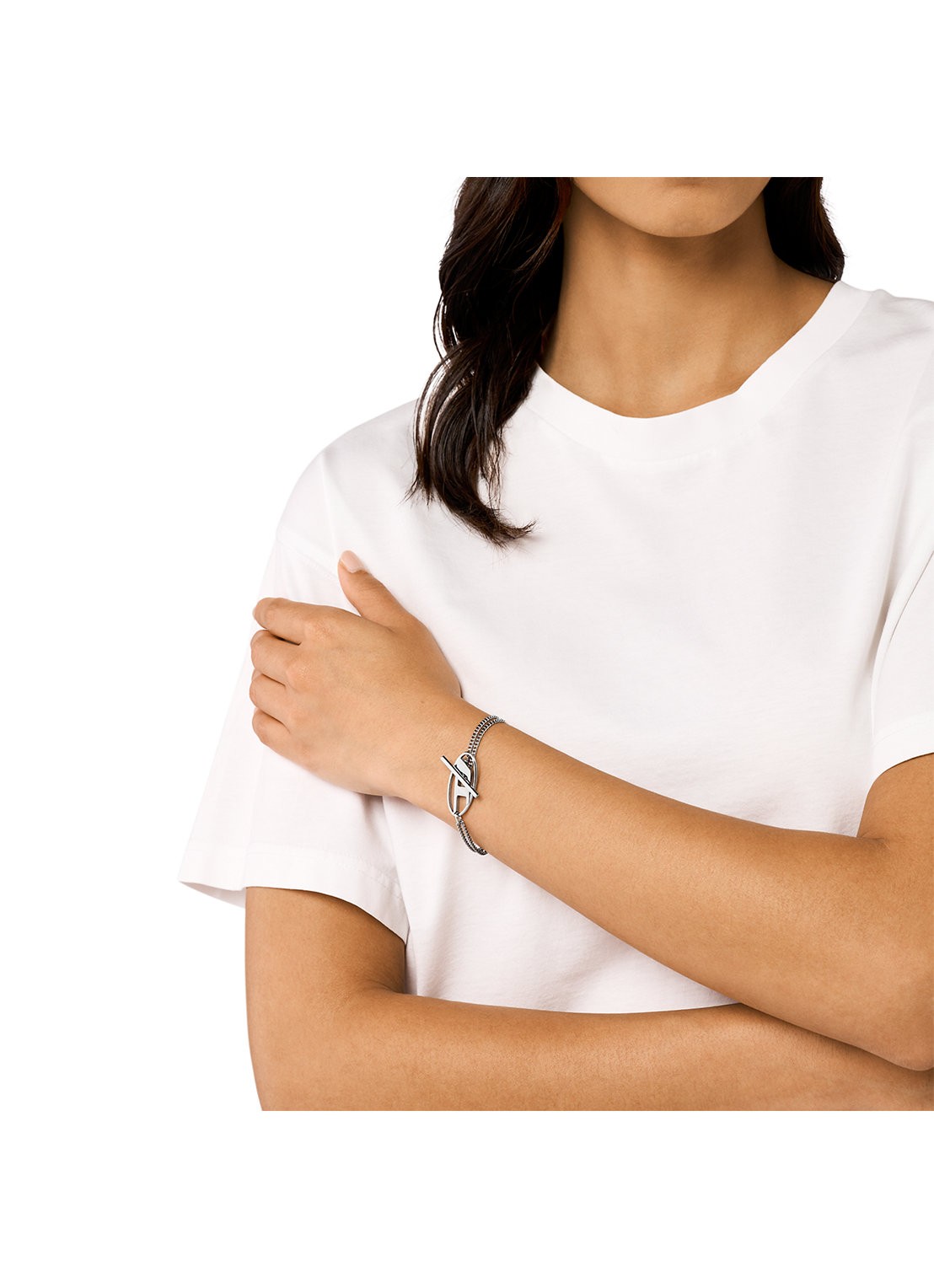 Diesel Armband DX1535040 - detail 4 zilver