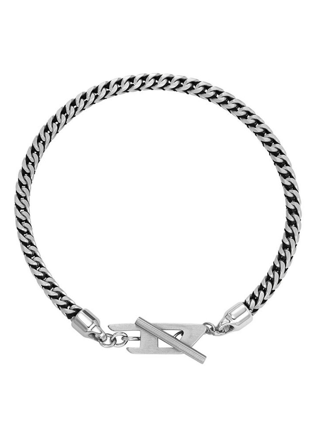 Diesel Armband DX1551040 - voorkant 5 zilver