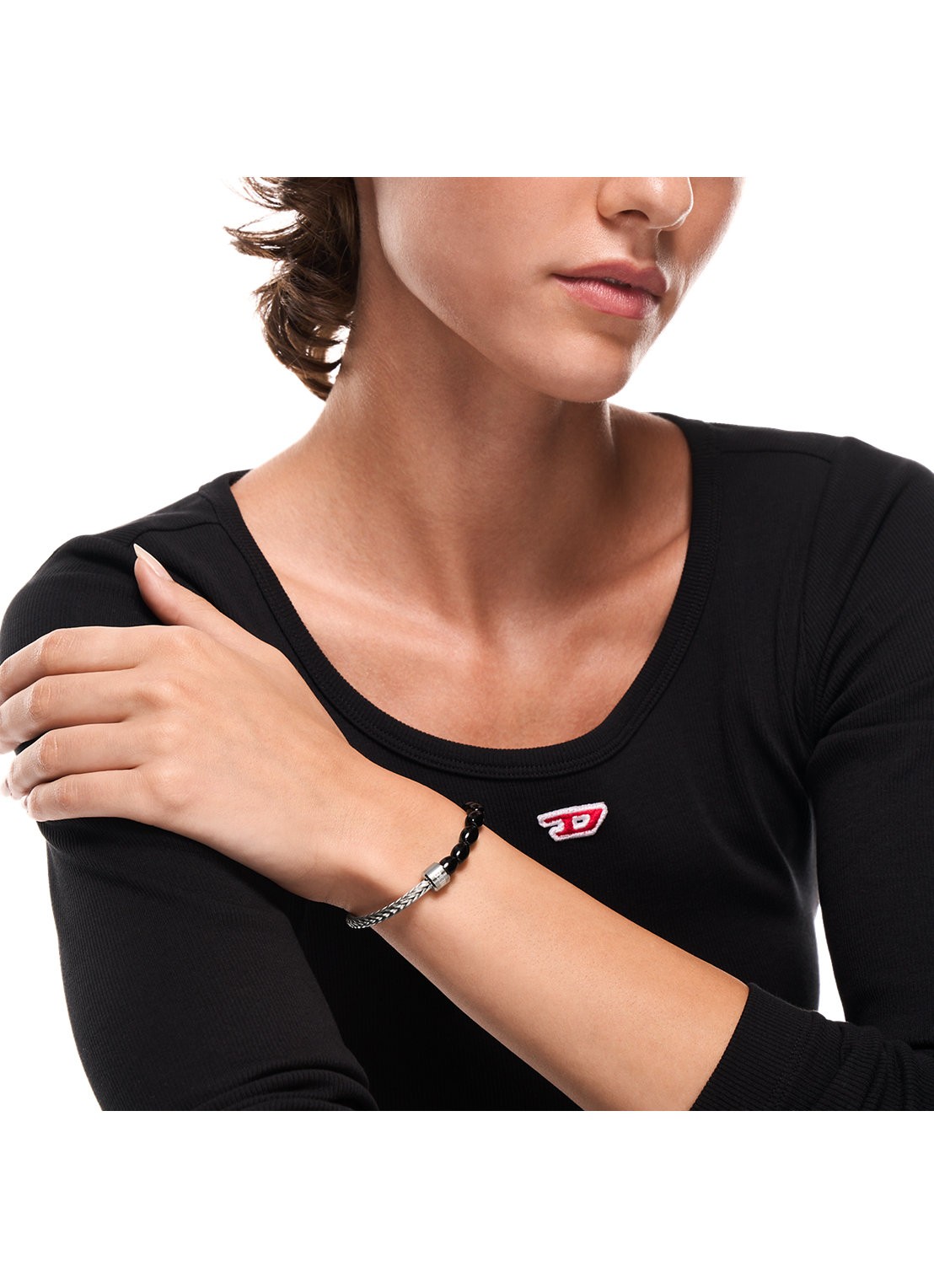 Diesel Armband DX1714040 - detail 3 zilver