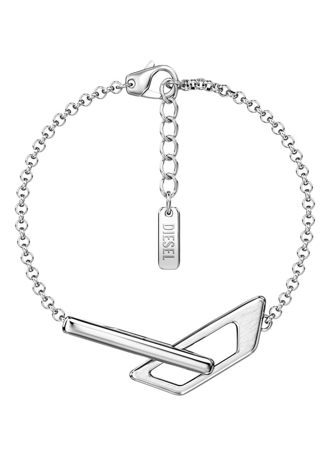 Diesel Armband DX1726040 - voorkant 6 zilver