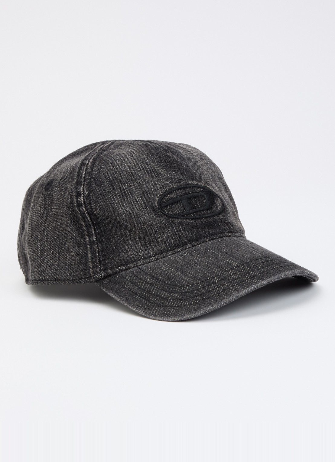 Diesel C-Enic pet van denim - voorkant zwart