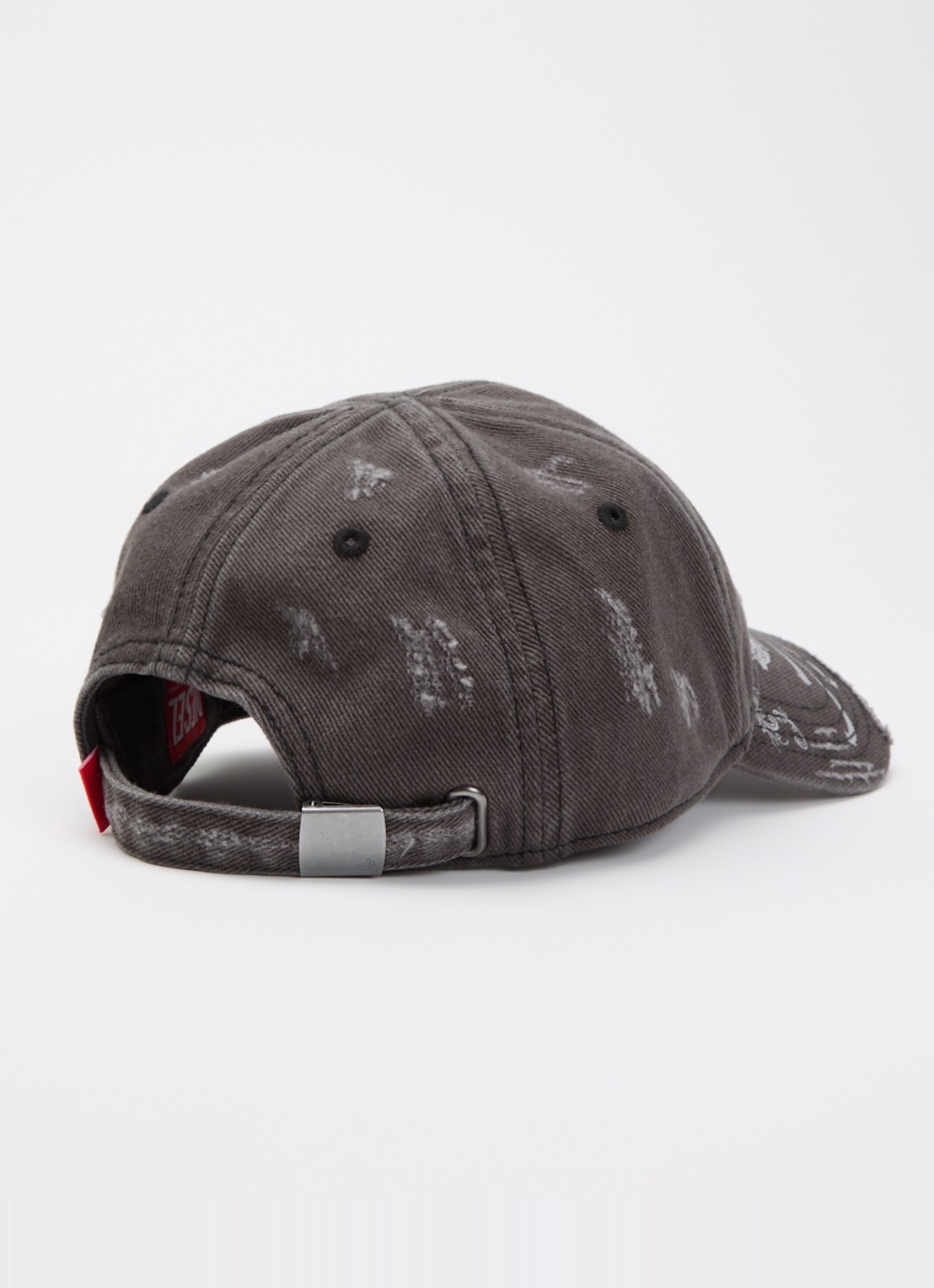 Diesel C-Fenix pet met print - detail 2 donkergrijs
