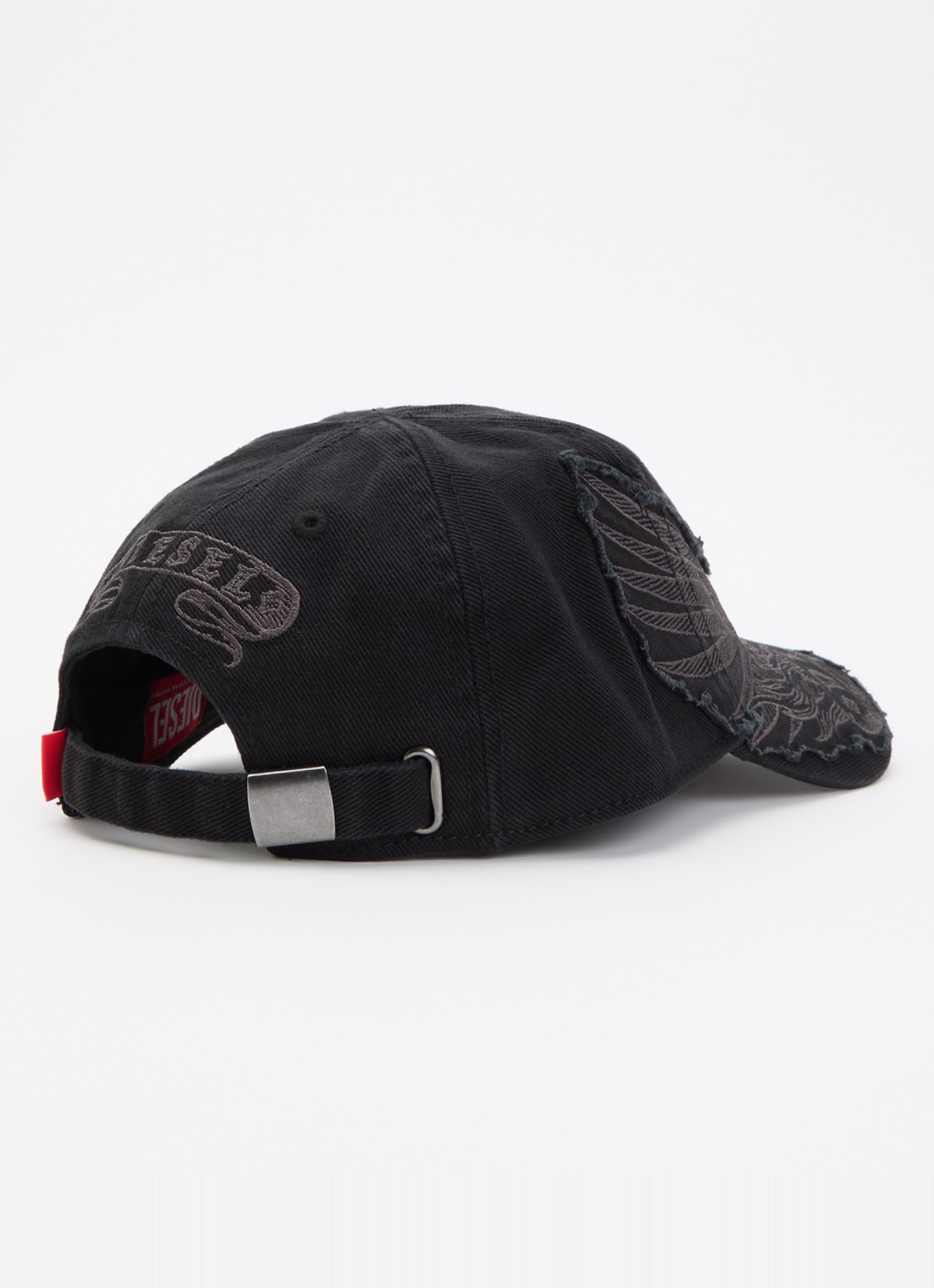 Diesel C-Phenix pet met logo - detail 2 zwart