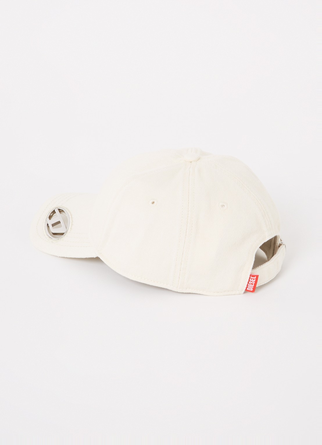 Diesel C-Plak pet met logo - detail 2 creme