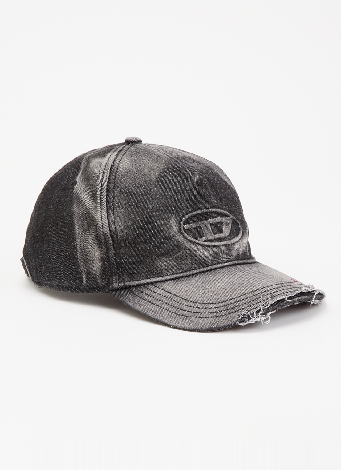Diesel C-Seymon pet met logo - voorkant donkergrijs