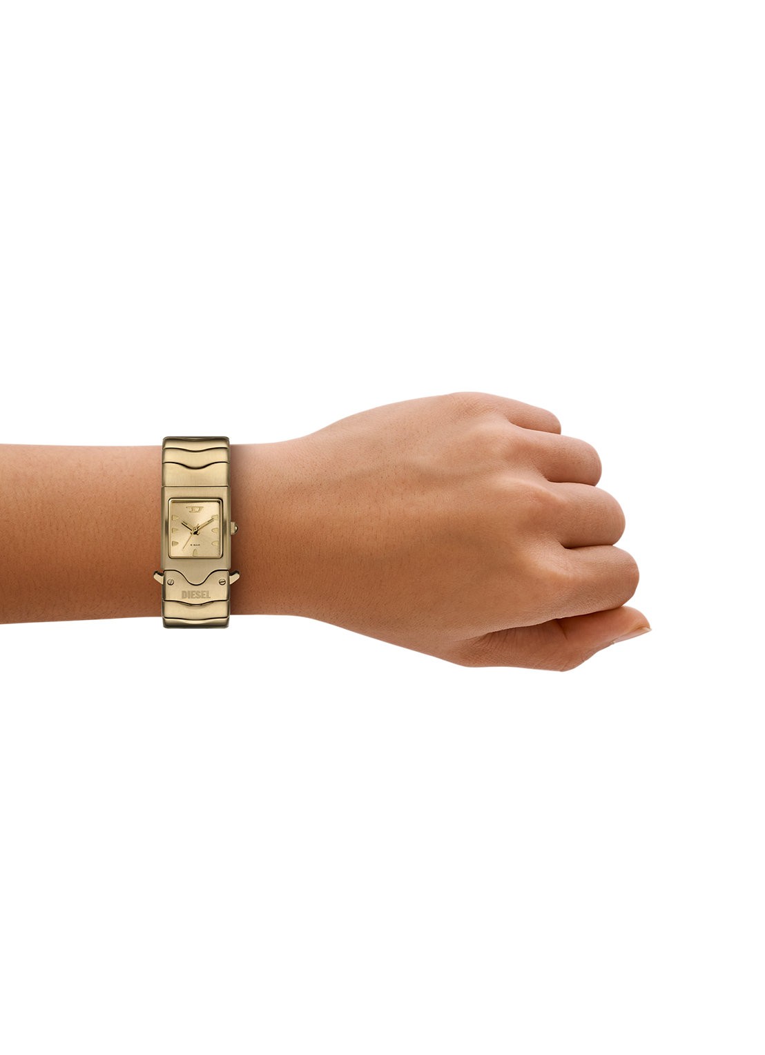 Diesel Closer horloge DZ2223 - detail 3 goud