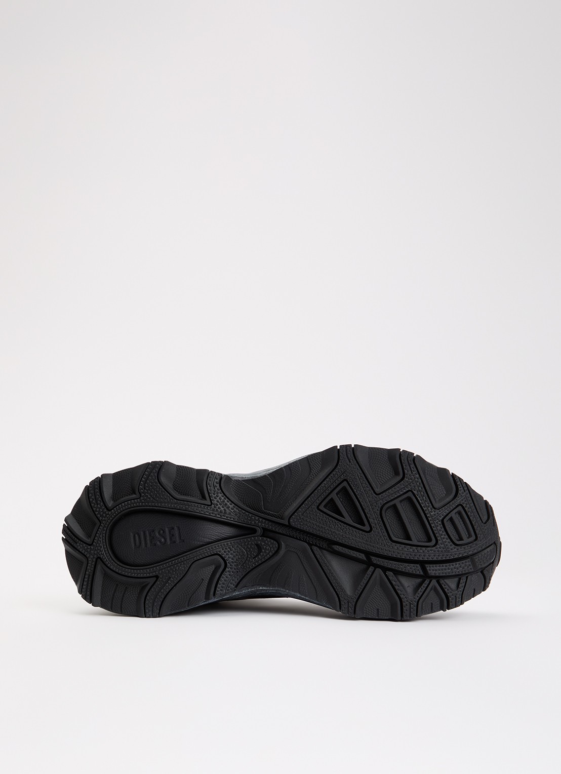 Diesel D-Cage Hiking sneaker met logo - detail 4 grijs
