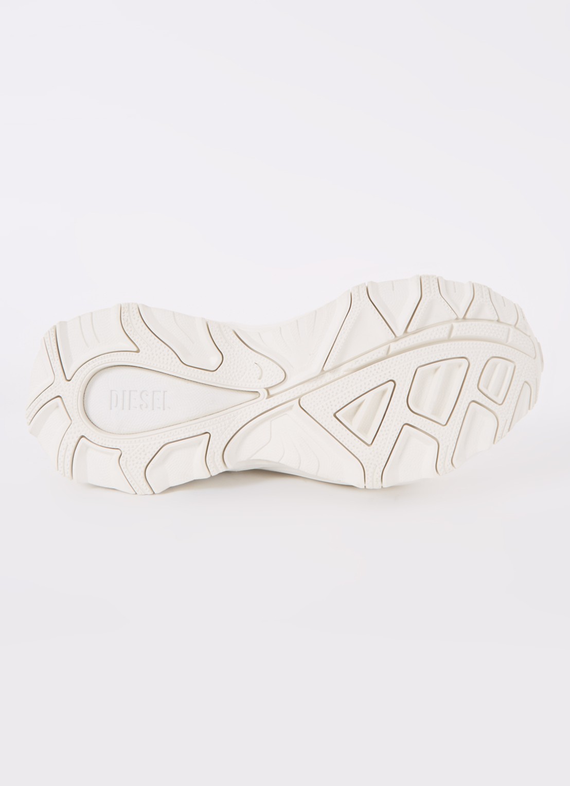 Diesel D-Cage Runner sneaker met mesh details - detail 4 wit