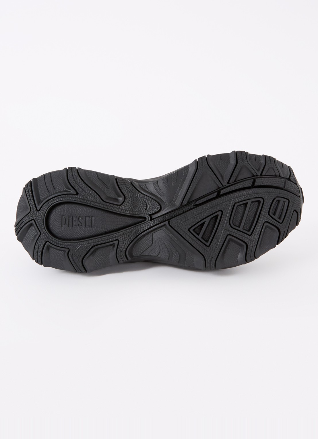 Diesel D-Cage Runner sneaker met mesh details - detail 5 zwart