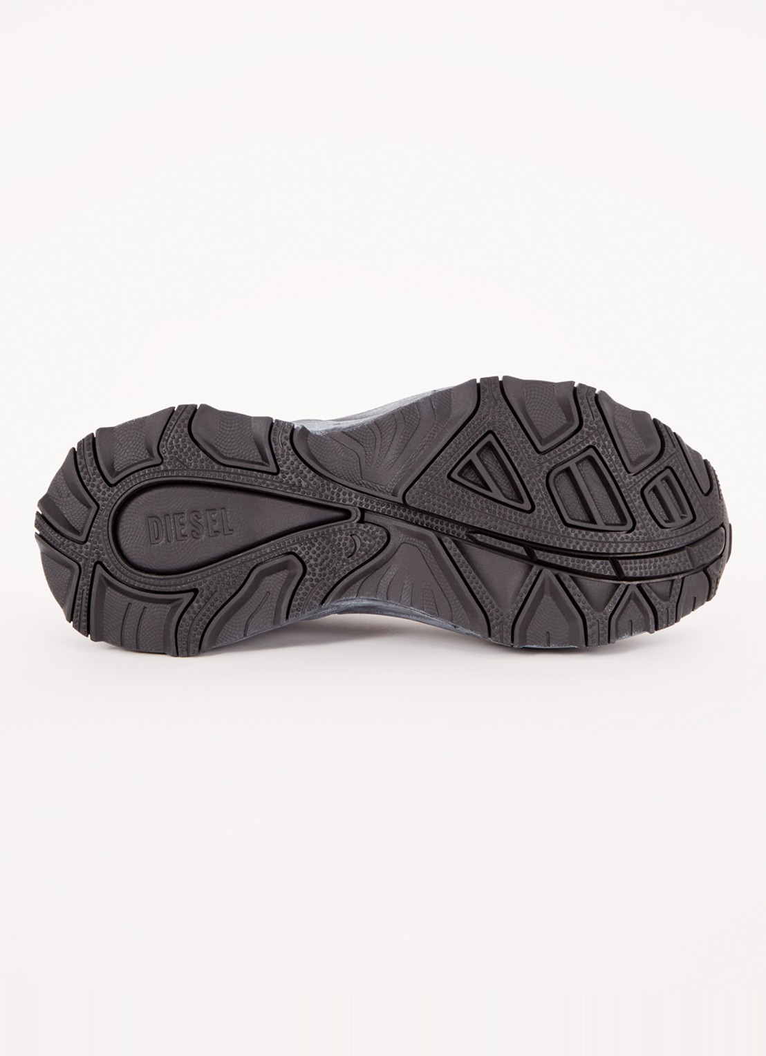 Diesel D-Cage sneaker met logo - detail 6 grijs