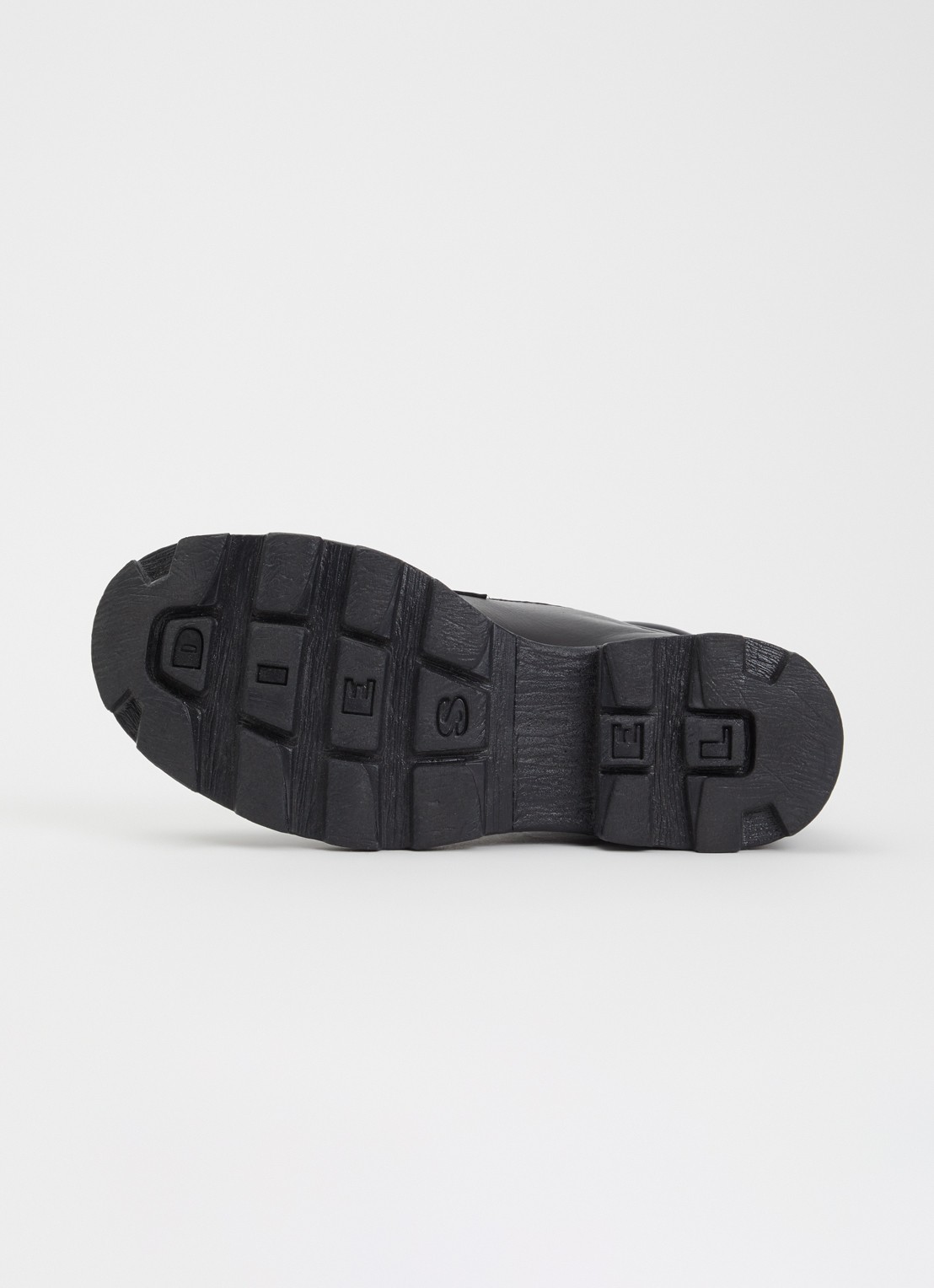Diesel D-Hammer veterboot van leer - detail 3 zwart