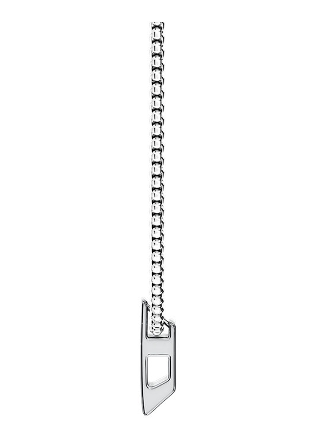 Diesel D Logo ketting DX1689040 - detail 3 zilver