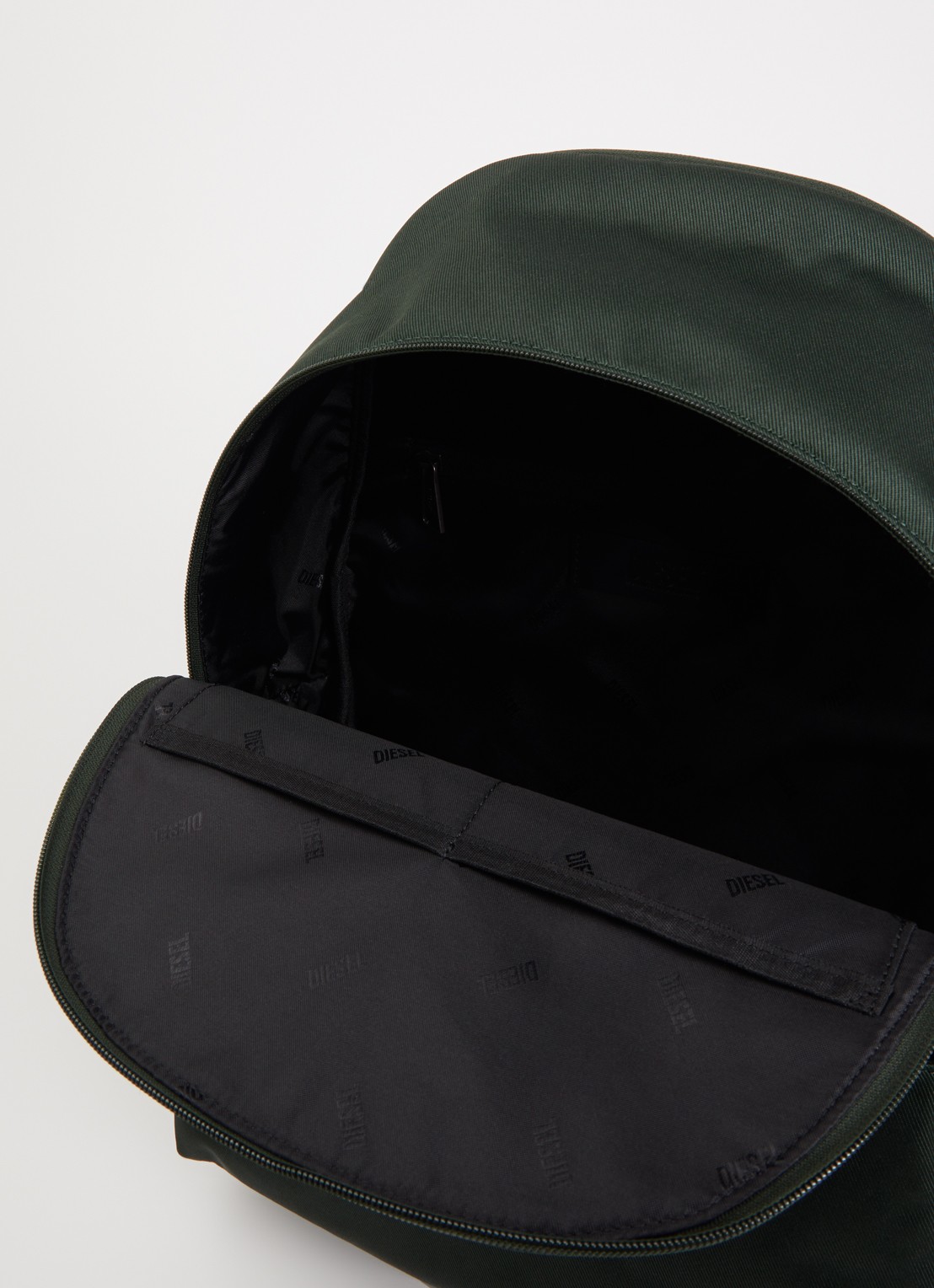 Diesel D-Pack rugzak met logo - detail 2 groen