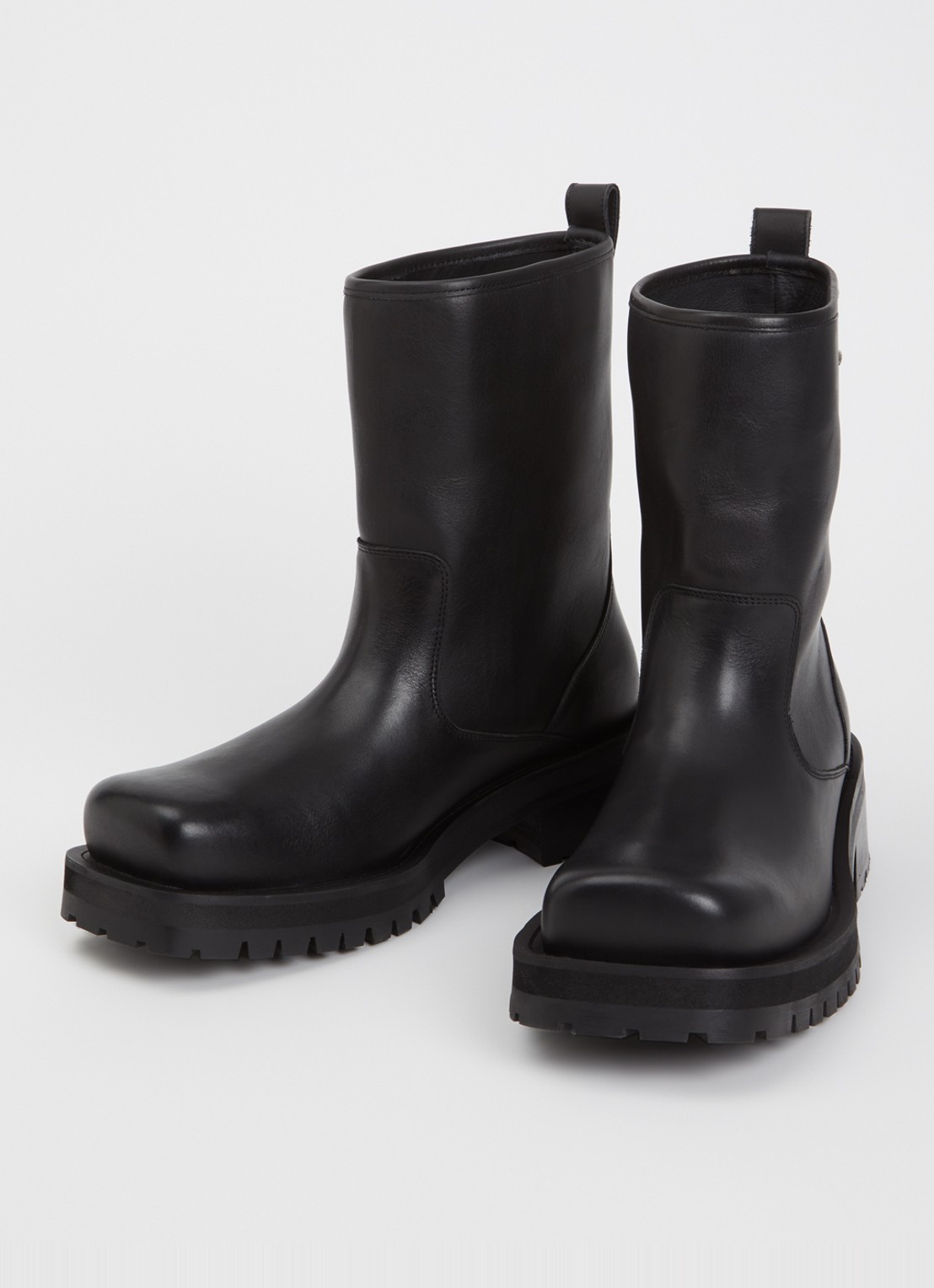 Diesel D-Texan Bk laars van leer - detail 3 zwart