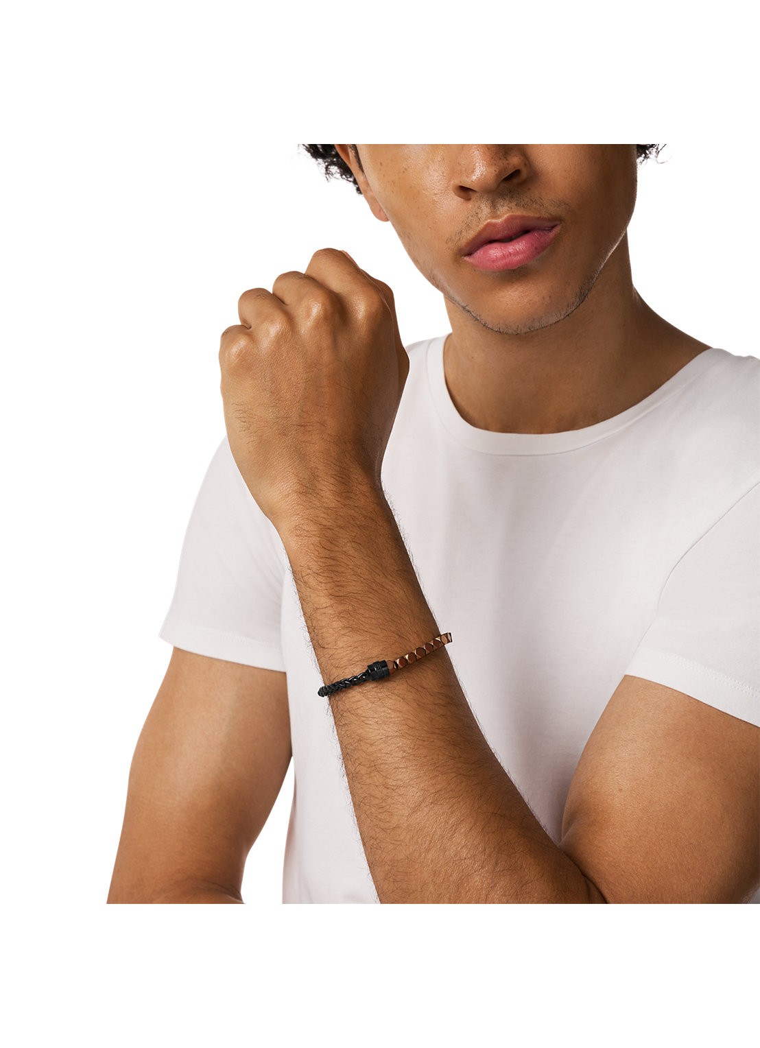 Diesel Diesel Font armband DX1648931 - detail 3 zwart