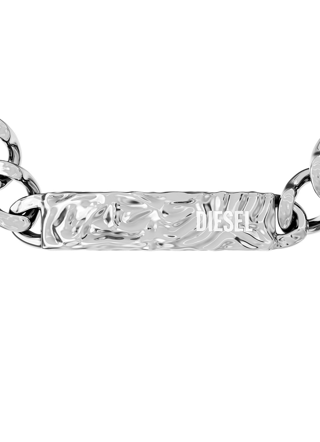 Diesel Diesel Font armband DX1732040 - detail 2 zilver