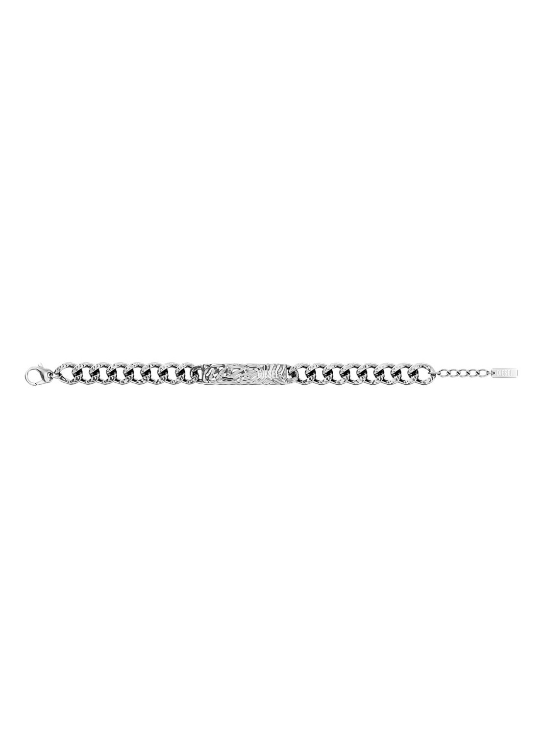 Diesel Diesel Font armband DX1732040 - detail 3 zilver