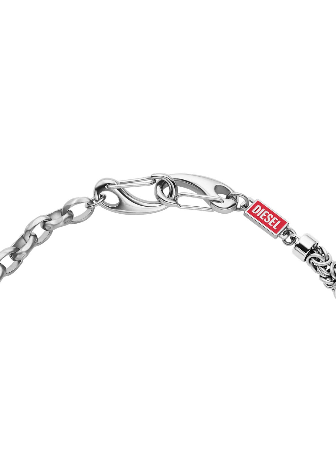 Diesel Diesel Font ketting DX1694040 - detail 2 zilver