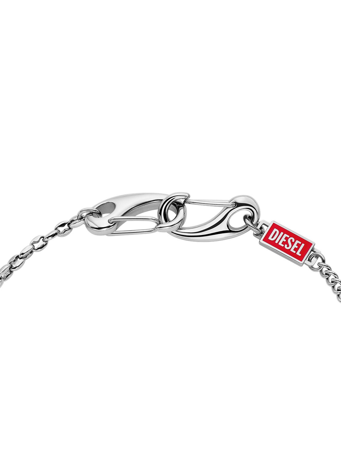 Diesel Diesel Font ketting DX1695040 - detail 2 zilver