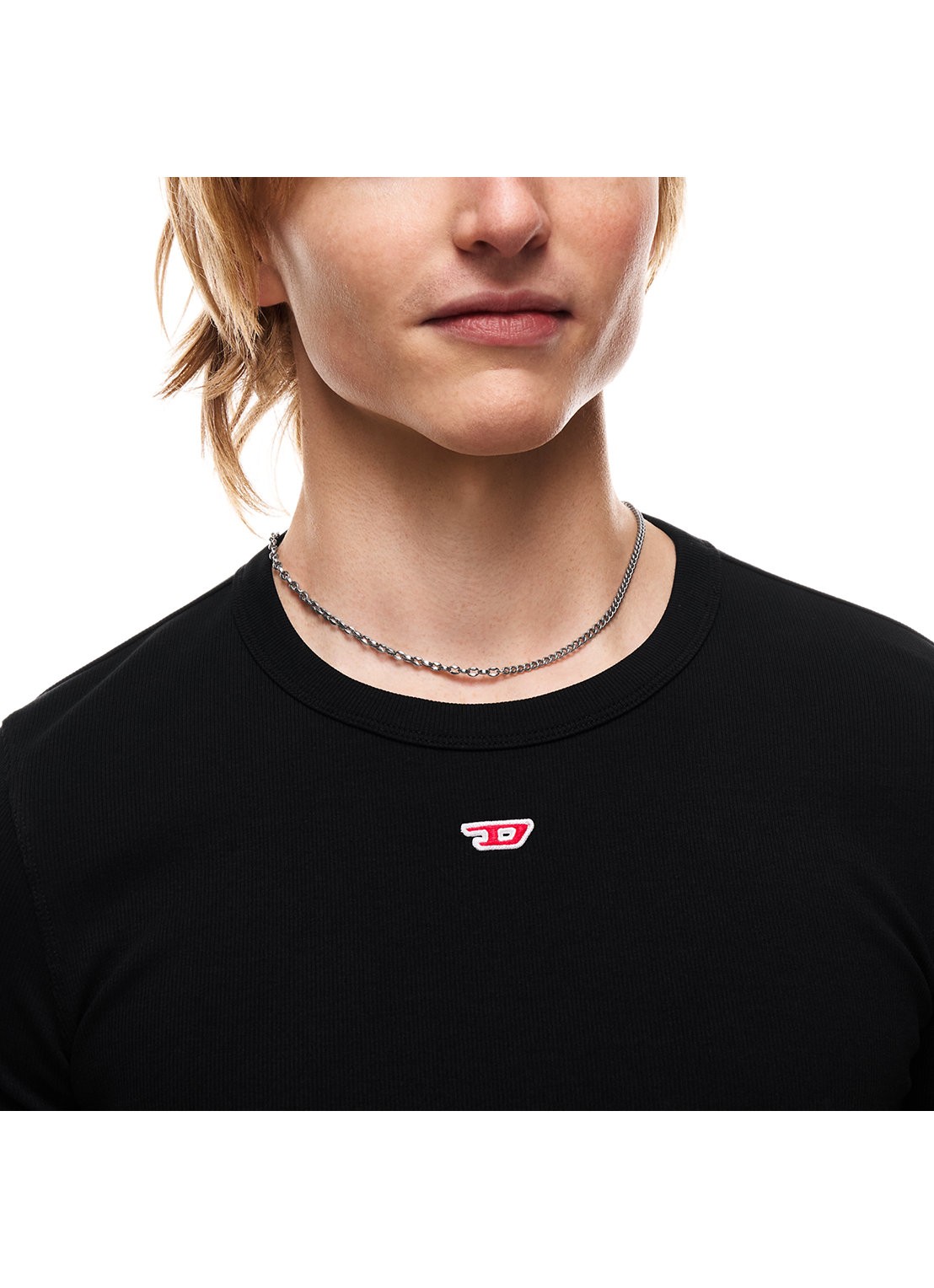 Diesel Diesel Font ketting DX1695040 - detail 5 zilver