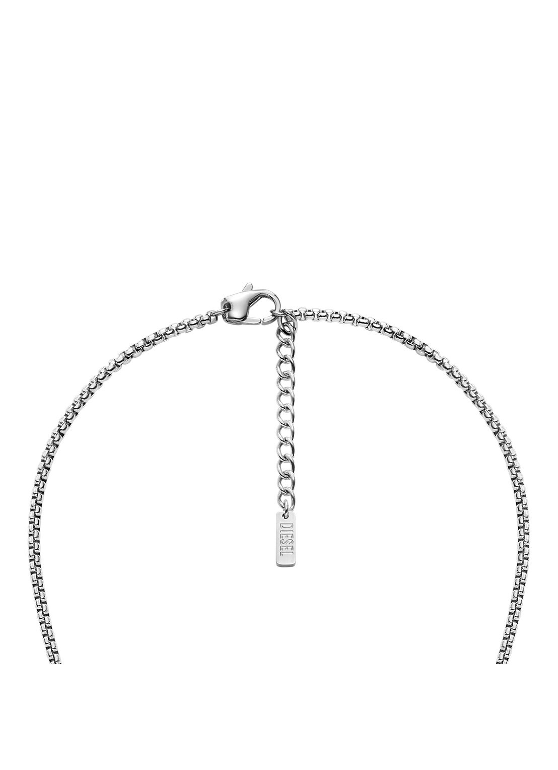Diesel Diesel Font ketting DX1749040 - detail 2 zilver