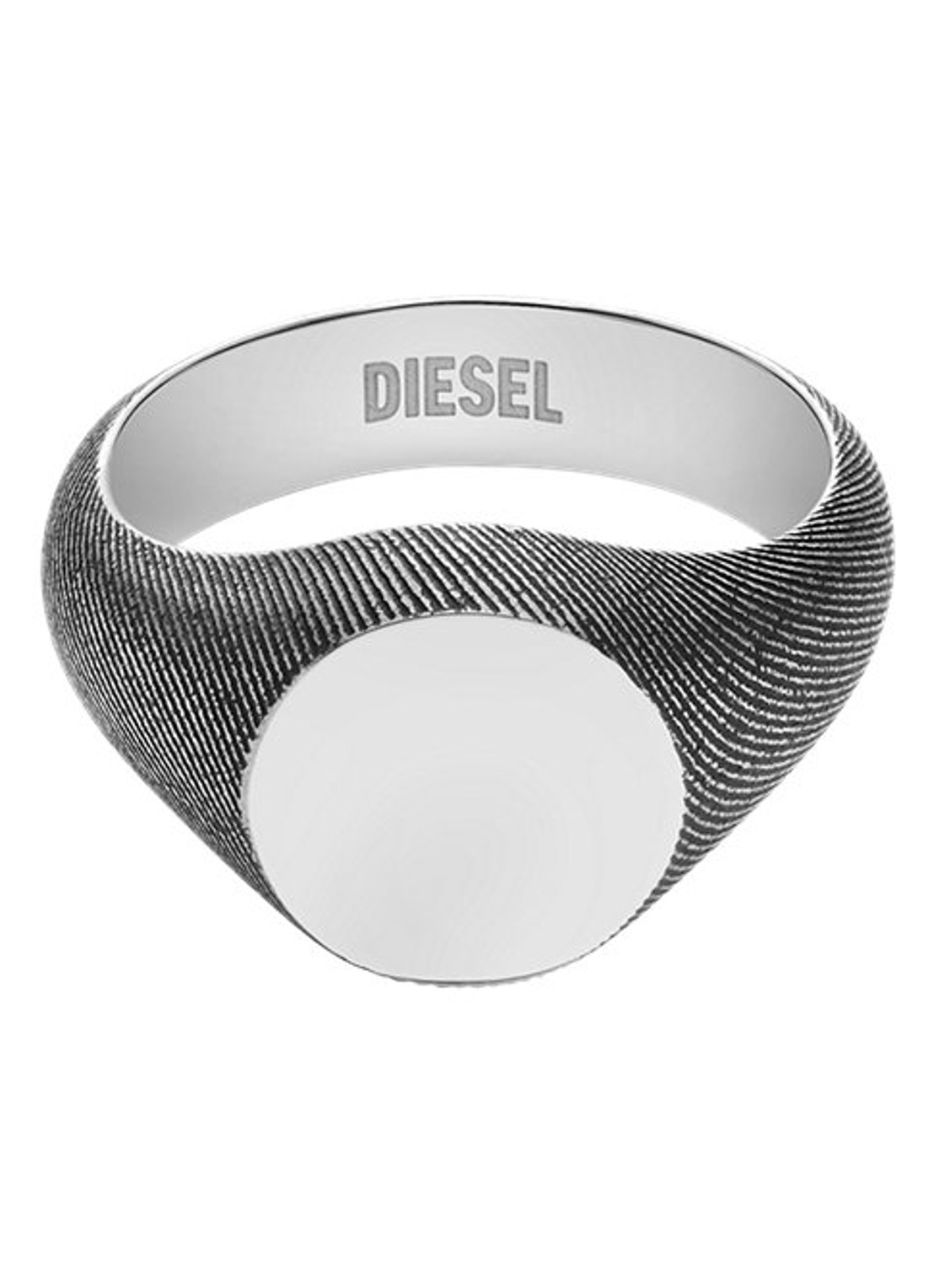 Diesel Diesel Font ring DX1736040 - detail 2 zilver