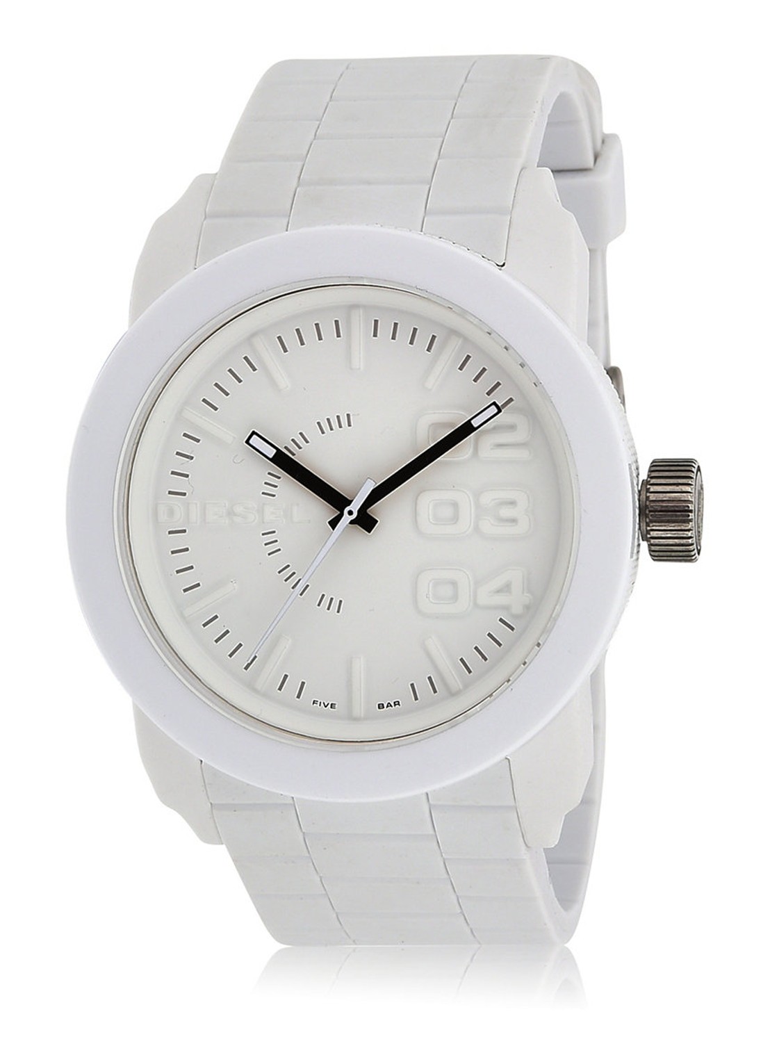 Diesel Double Down S44 horloge DZ1436   - detail 4 wit