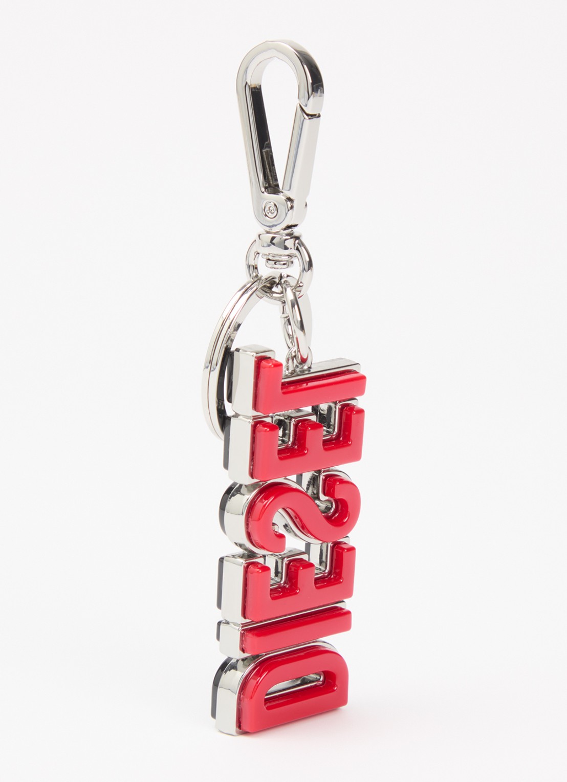Diesel DSL 3D sleutelhanger met logo - detail rood
