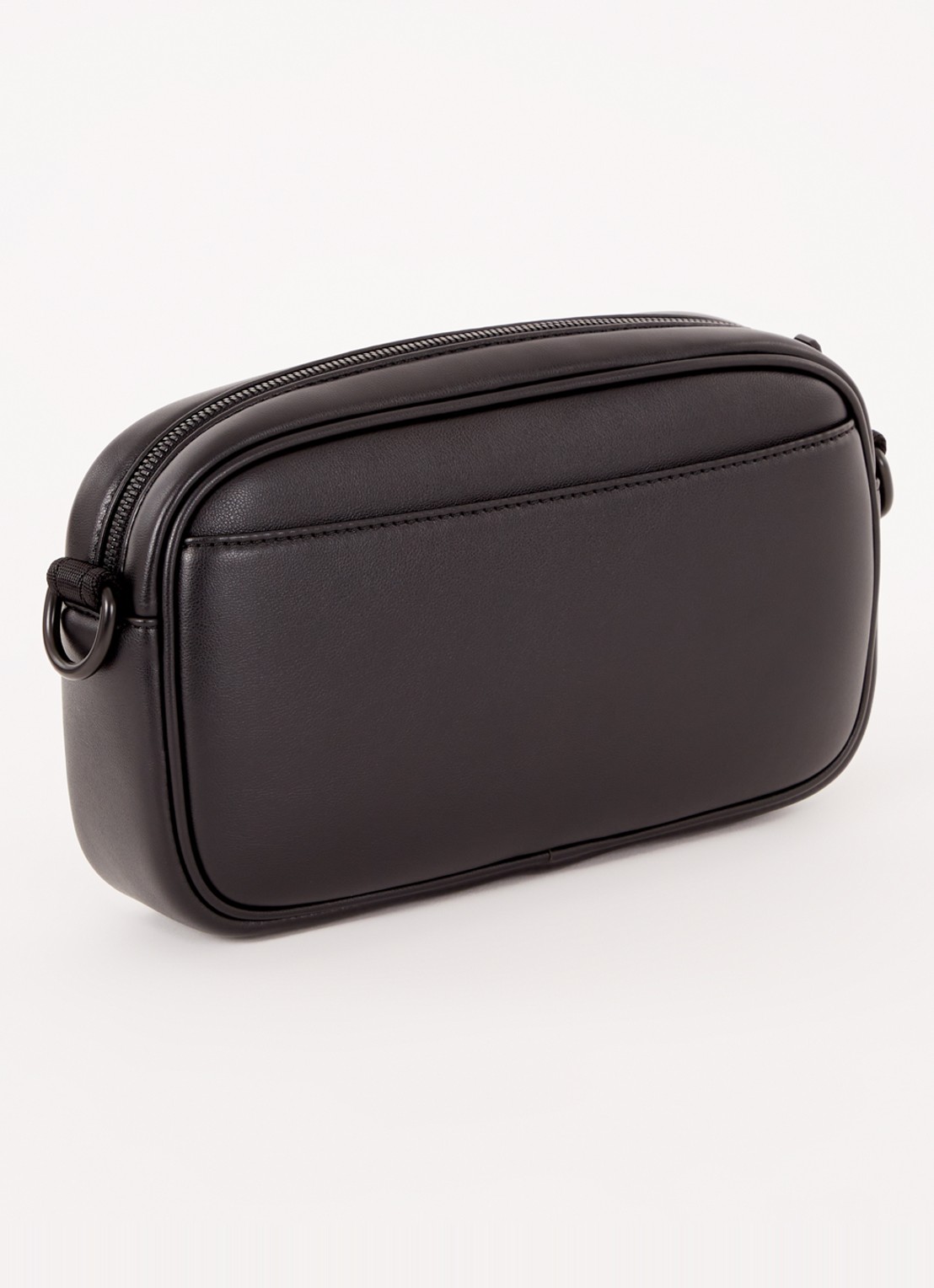 Diesel Holi-D crossbodytas met logo en afneembare schouderriem - achterkant 4 zwart