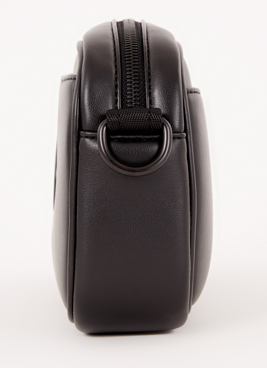 Diesel Holi-D crossbodytas met logo en afneembare schouderriem - detail 3 zwart