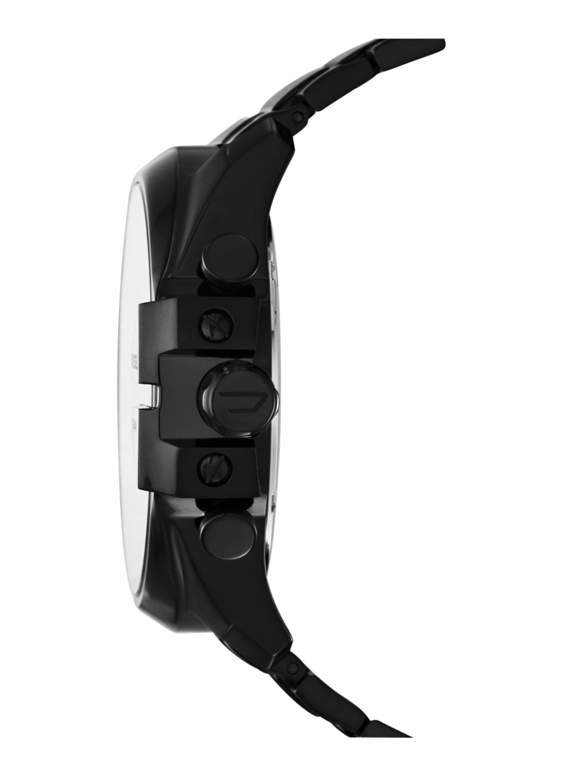 Diesel Horloge Mega Chief DZ4283 - detail 3 zwart
