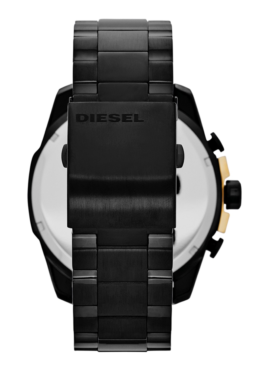 Diesel Horloge Mega Chief DZ4338 - detail 4 zwart