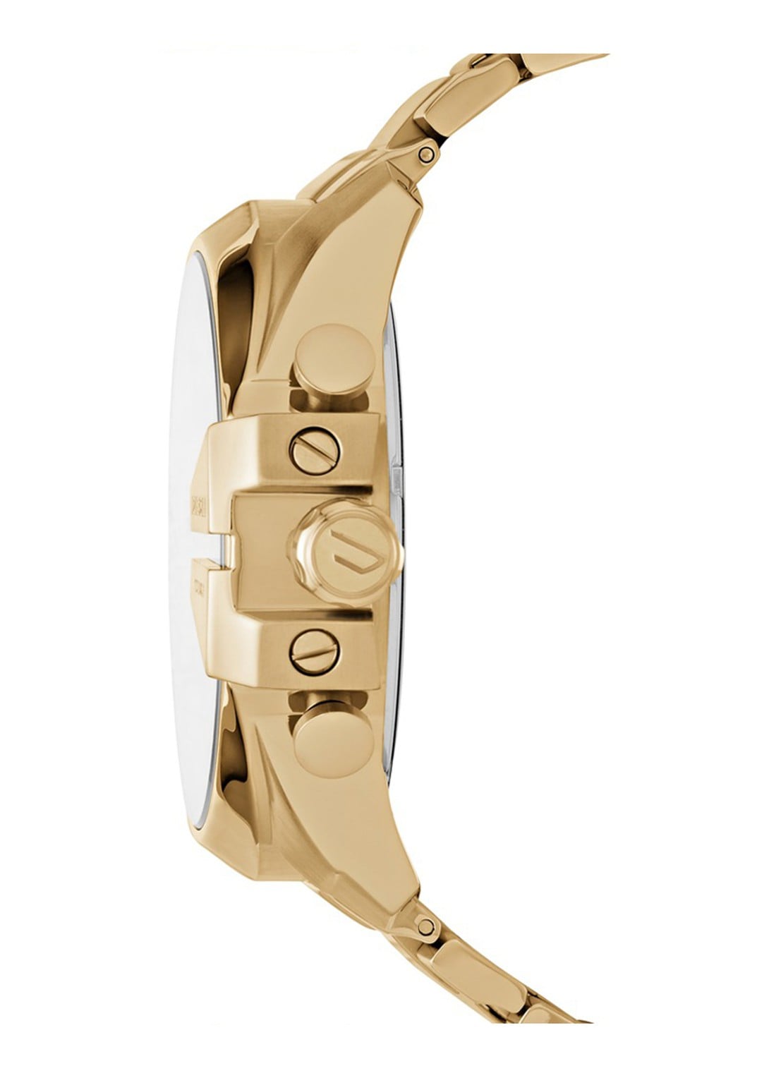 Diesel Horloge Mega Chief goud DZ4360 - detail 2 goud