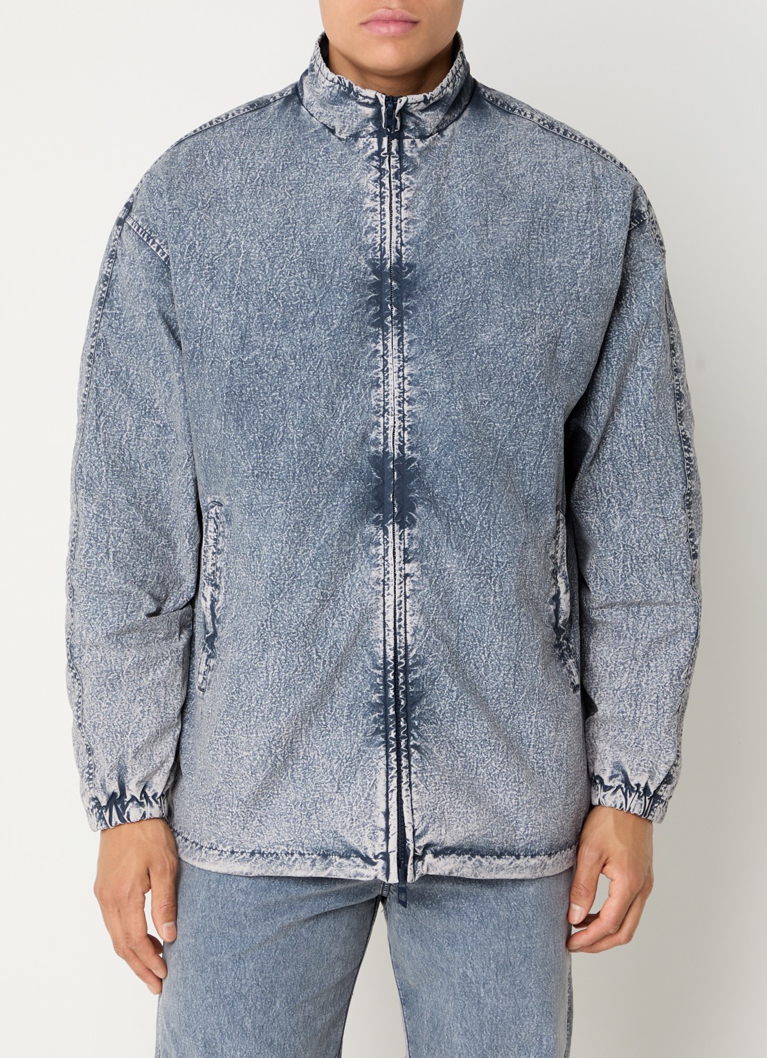 Diesel J-wilson jack met verwassen afwerking - detail 3 grijs