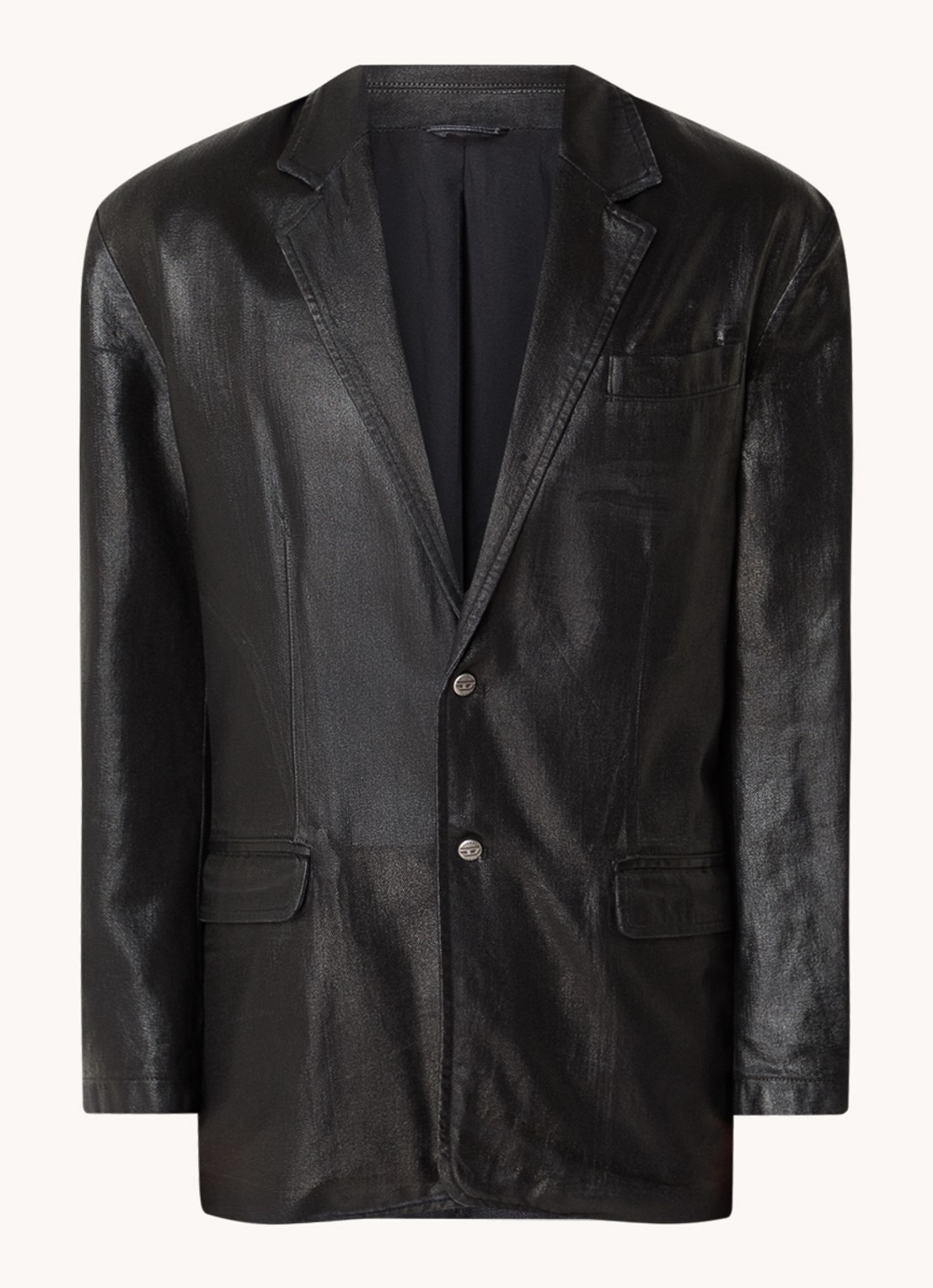 Diesel Jack  met borstzak - voorkant zwart