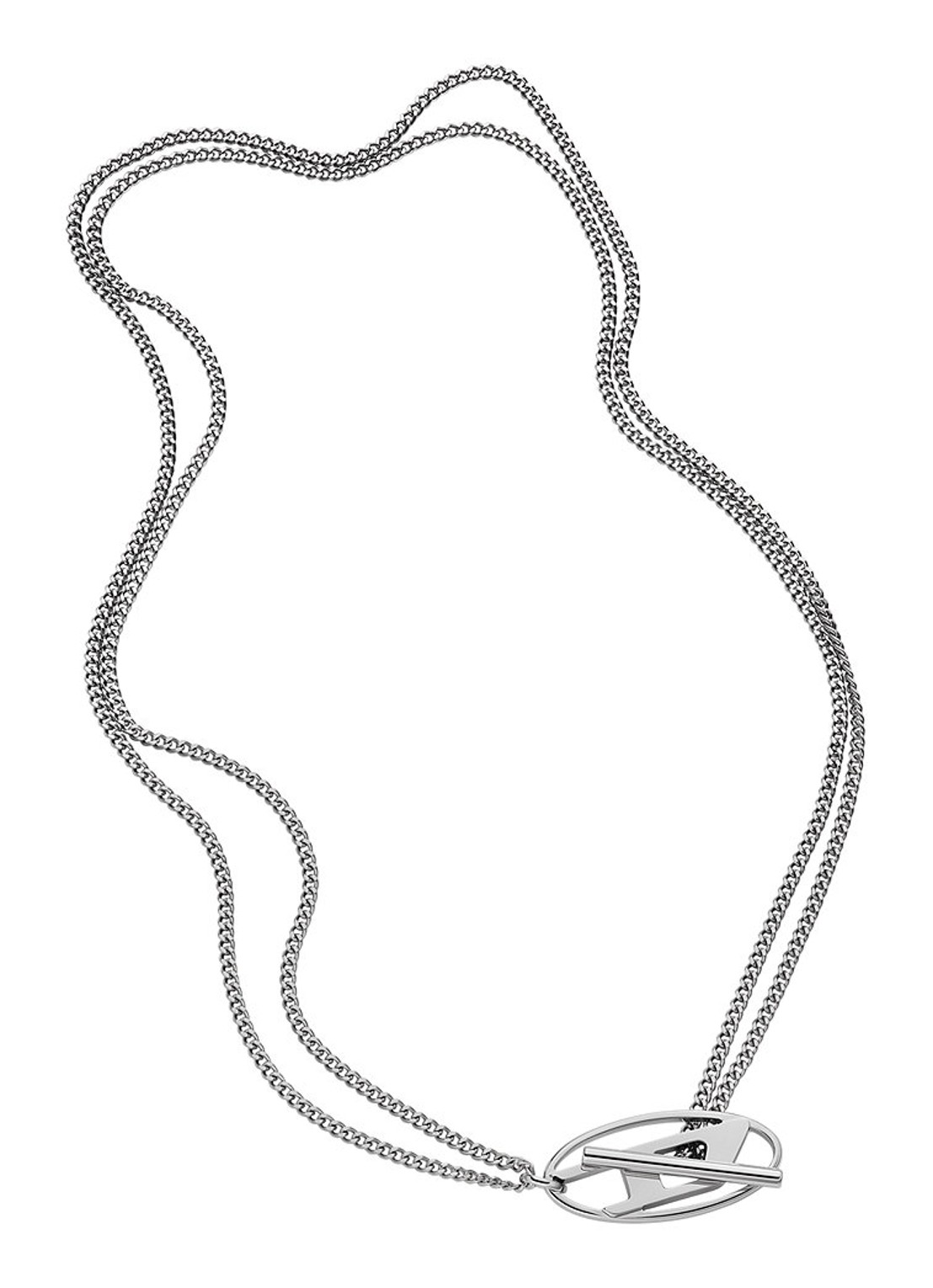 Diesel Ketting DX1534040 - detail 3 zilver