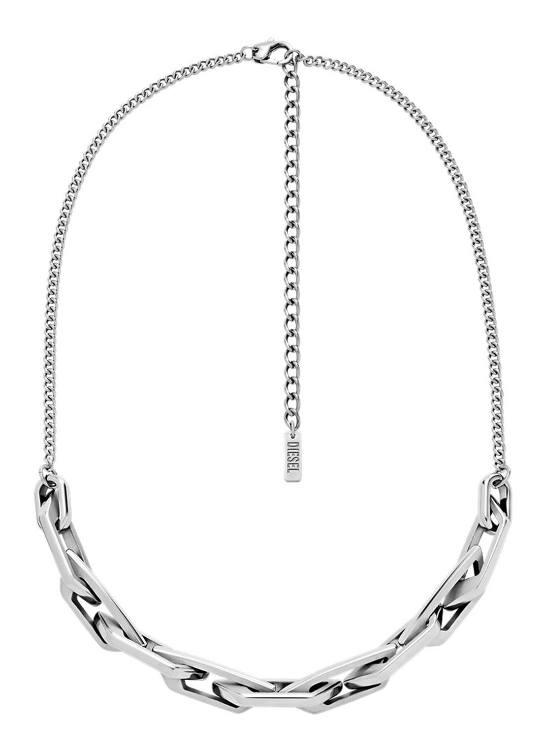Diesel Ketting DX1578040 - detail zilver