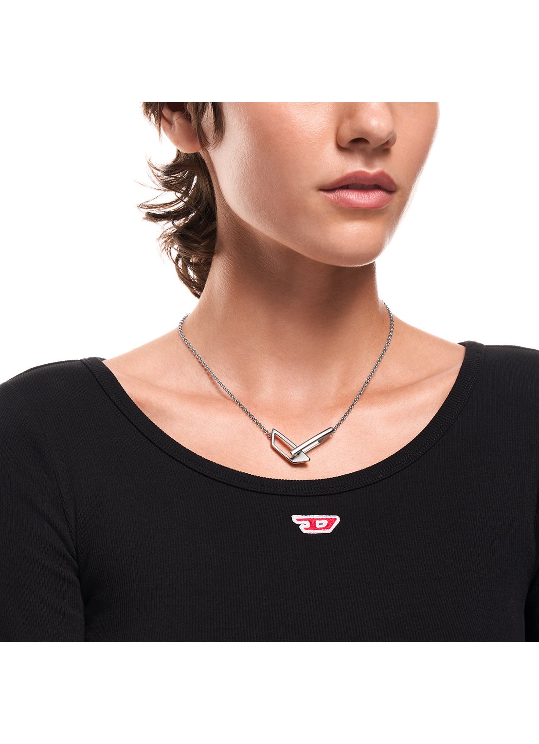 Diesel Ketting DX1727040 - detail 4 zilver