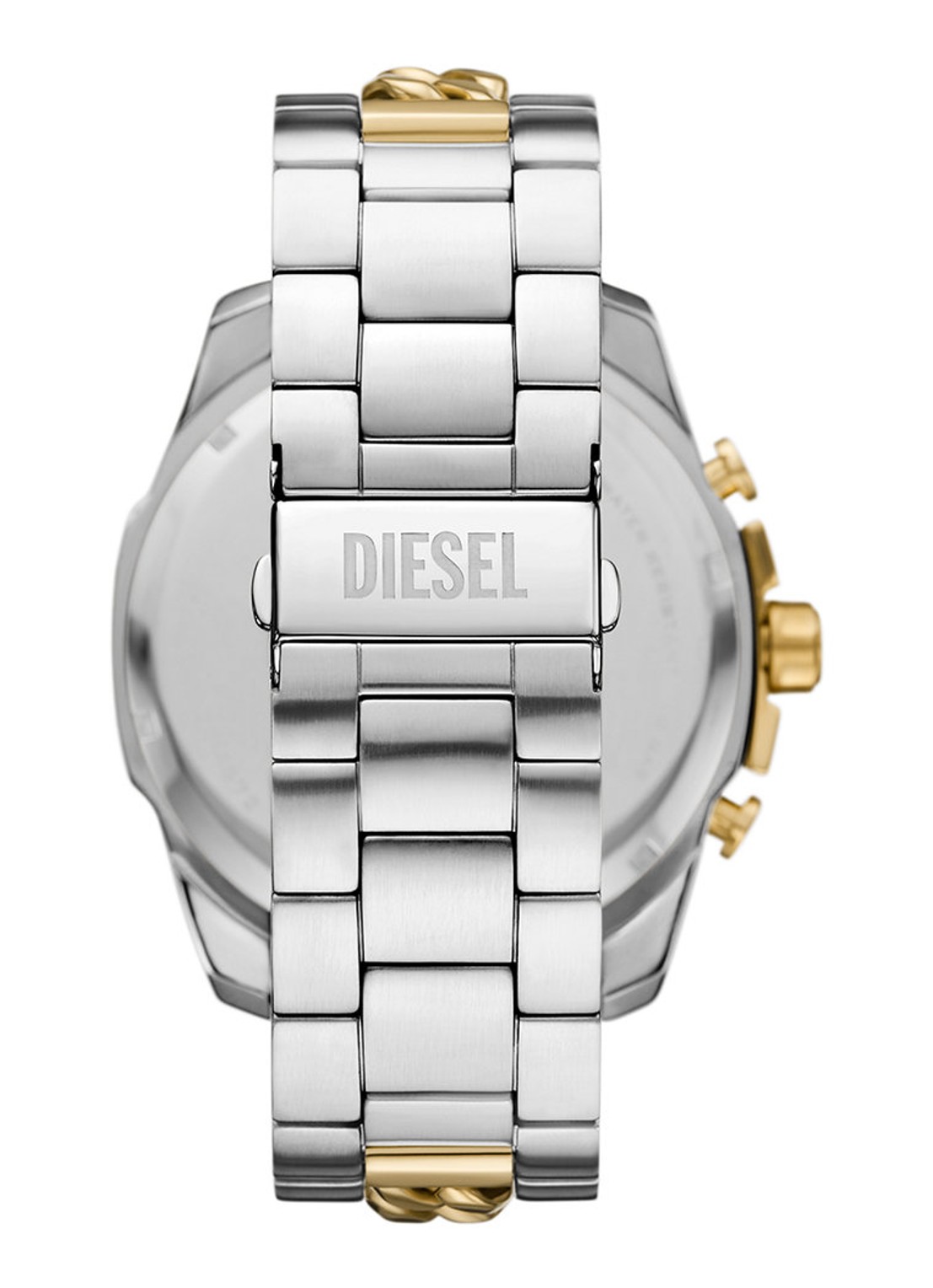 Diesel Mega Chief horloge DZ4672 - detail zilver