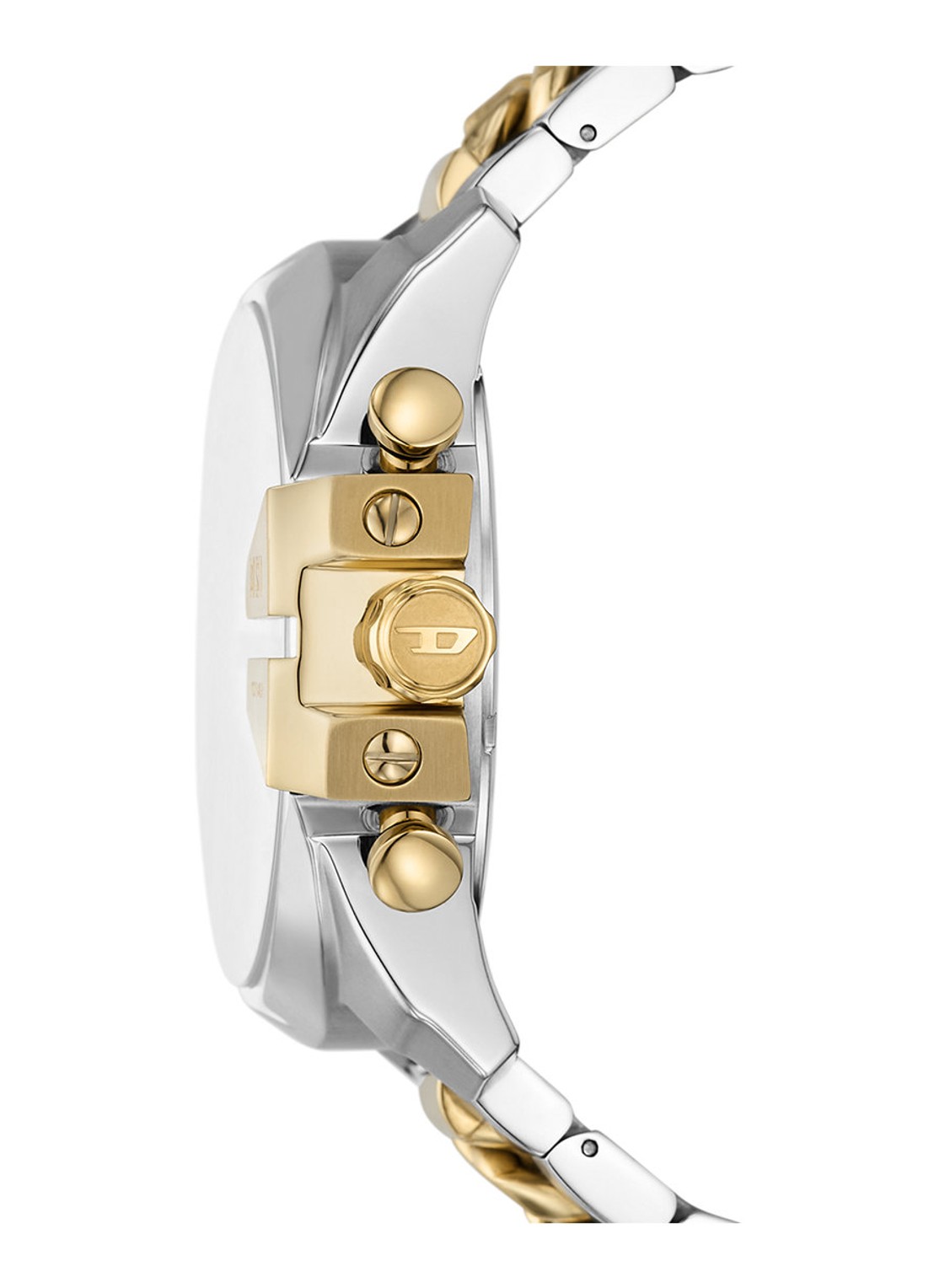 Diesel Mega Chief horloge DZ4672 - detail 2 zilver