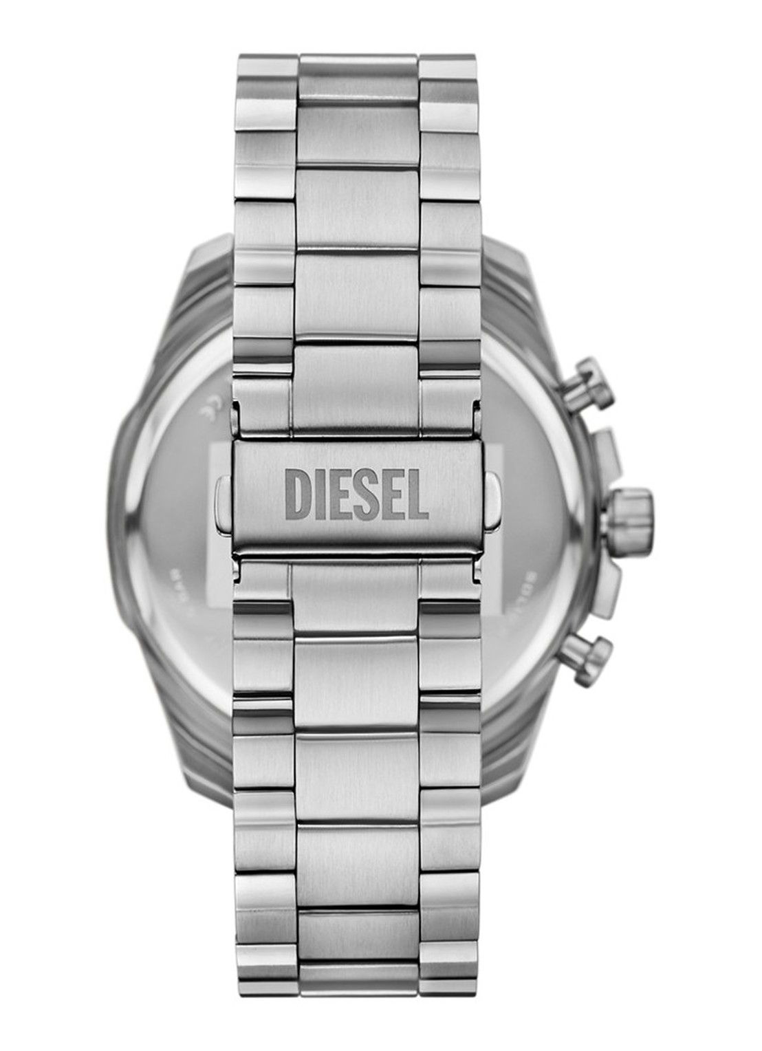 Diesel Mega Chief Slim horloge DZ4686 - detail zilver