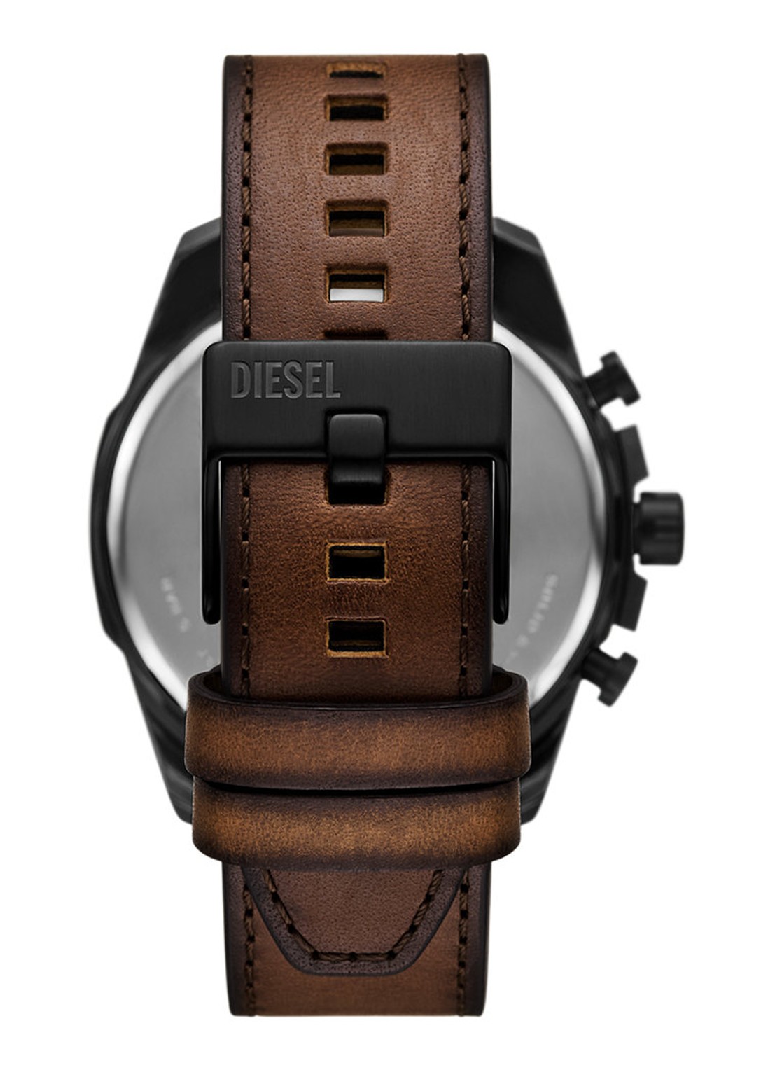 Diesel Mega Chief Slim horloge DZ4692 - detail 2 zwart