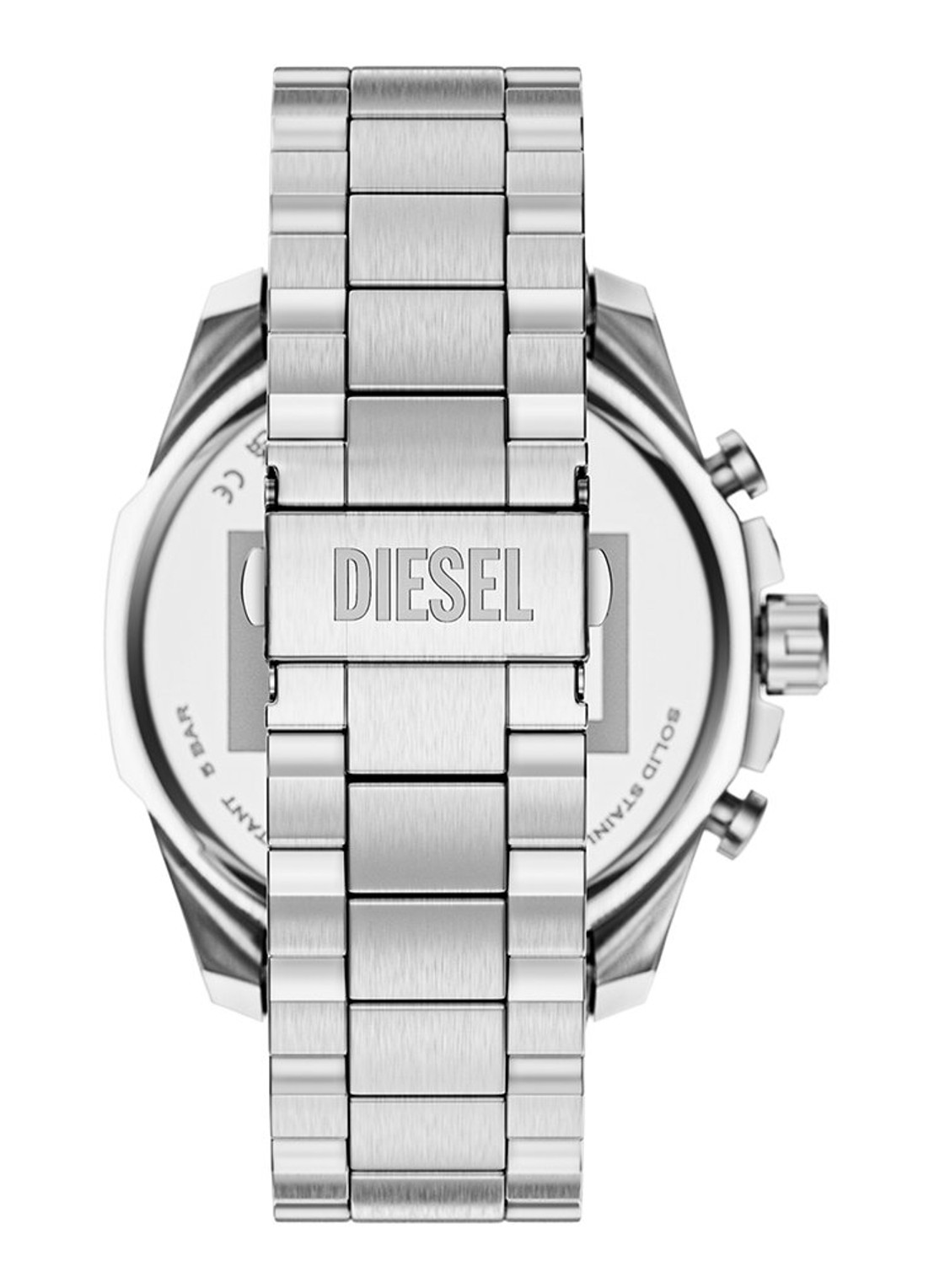 Diesel Mega Chief Slim horloge DZ4721 - detail zilver