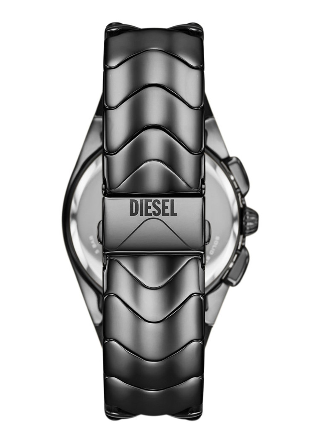 Diesel Mercurial horloge DZ4682 - detail zilver