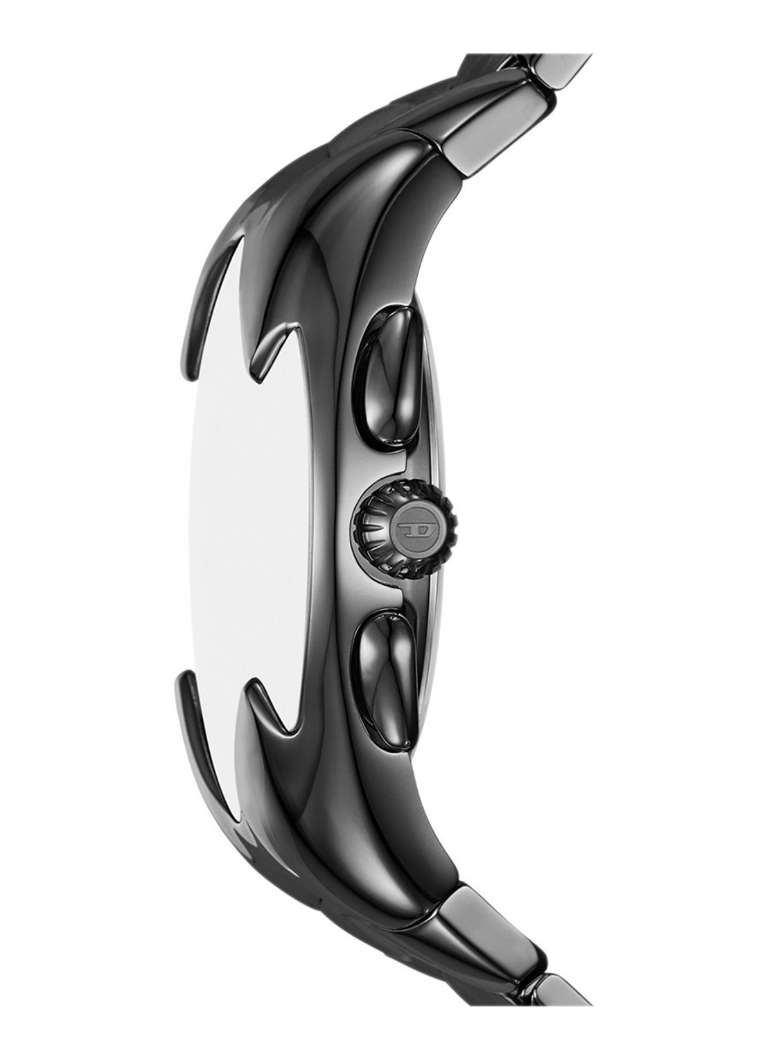 Diesel Mercurial horloge DZ4682 - detail 2 zilver
