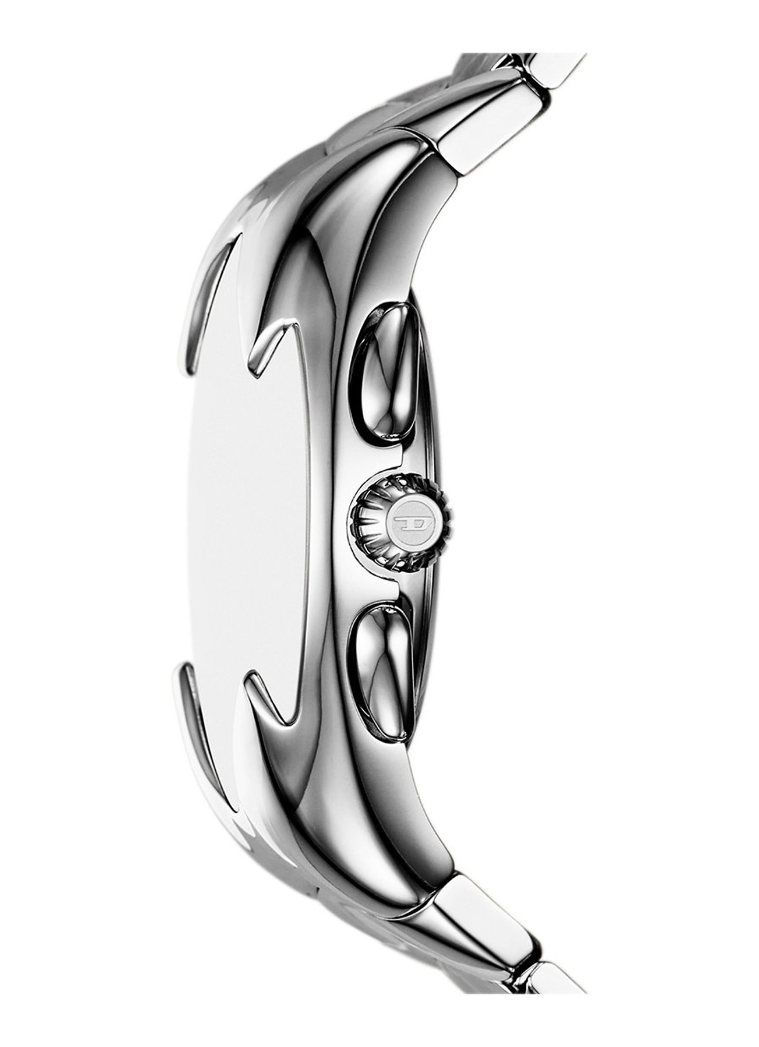 Diesel Mercurial horloge DZ4683 - detail 3 zilver